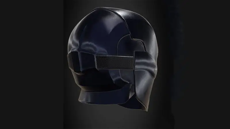 Crossbones Helmet 3D Print Model