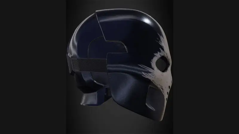 Crossbones Helmet 3D Print Model