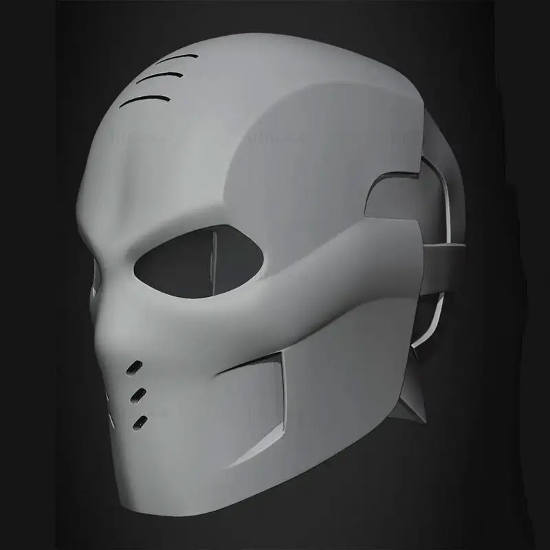 Crossbones hjelm 3D-utskriftsmodell