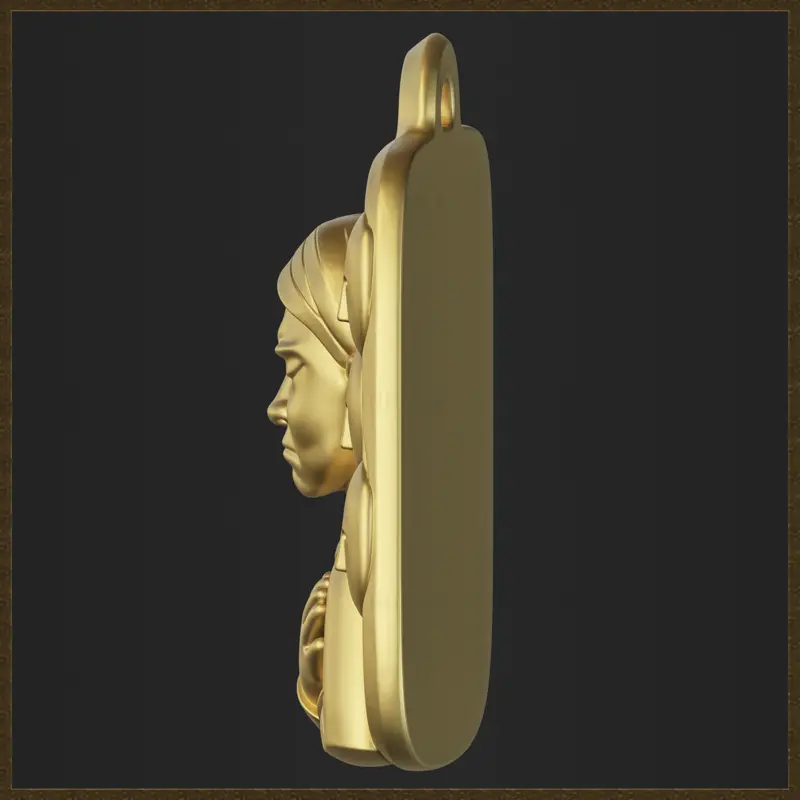 Ciondolo emotivo piangente, modello di stampa 3D