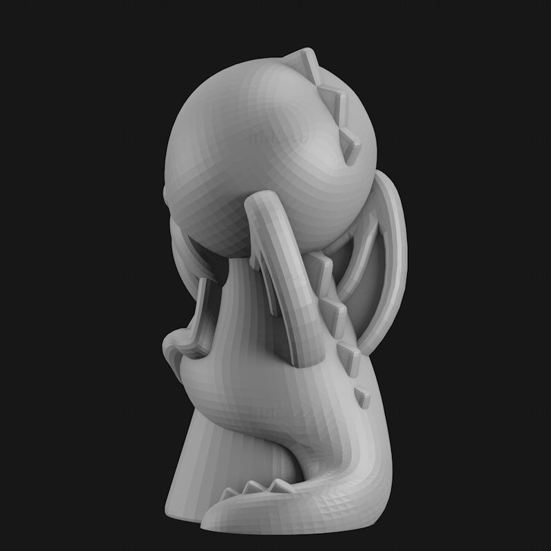 Cthulhu 3D-Druckmodell STL