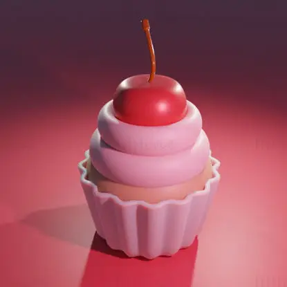 Cupcakes 3D-model