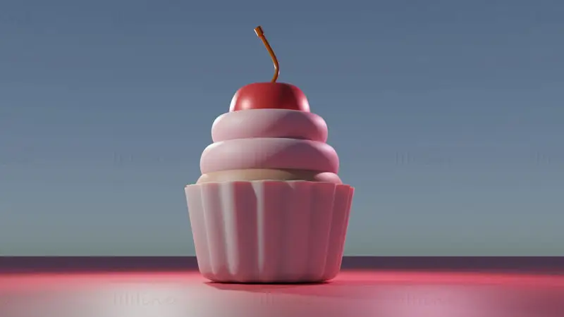 Cupcakes 3D Model