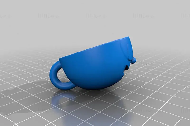 Modelo de impressão 3D Cuphead STL