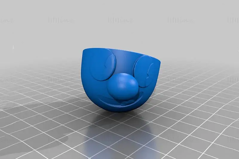 Modelo de impressão 3D Cuphead STL