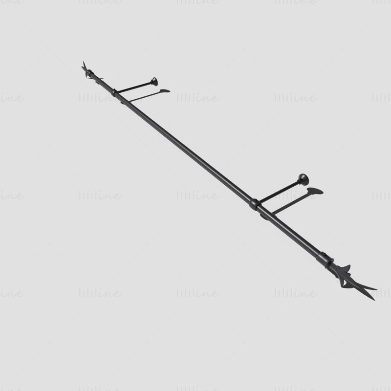 Curtain Rod 3D Model