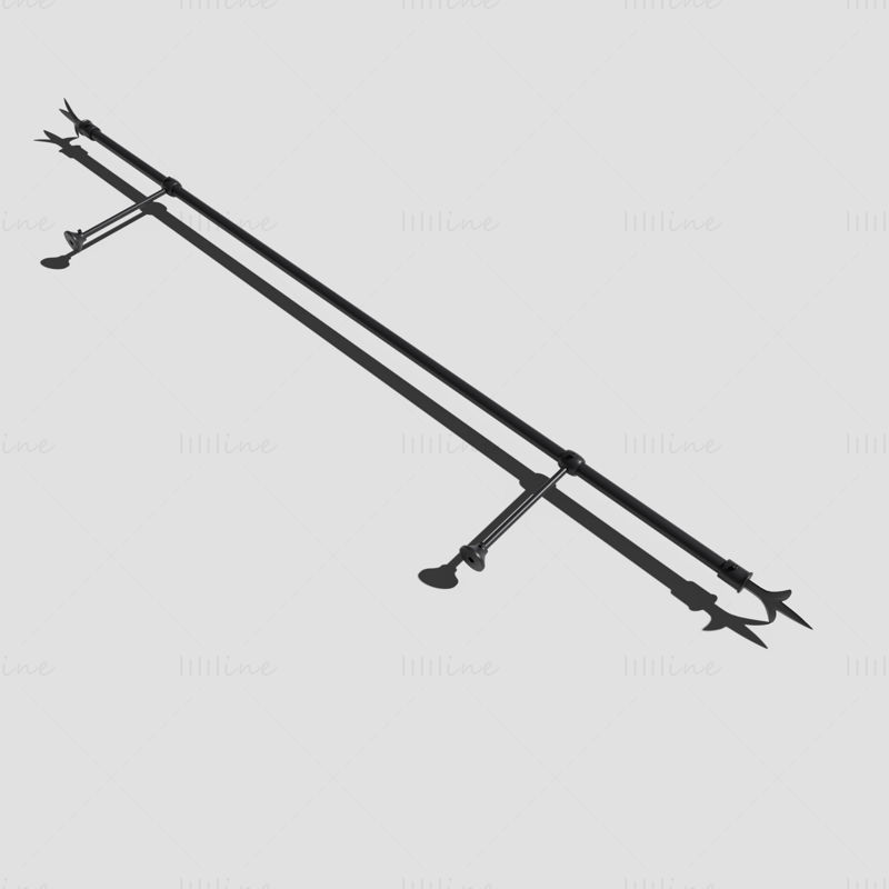 Curtain Rod 3D Model