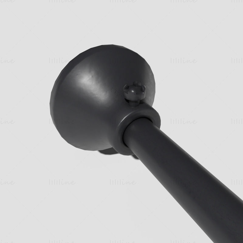 Curtain Rod 3D Model