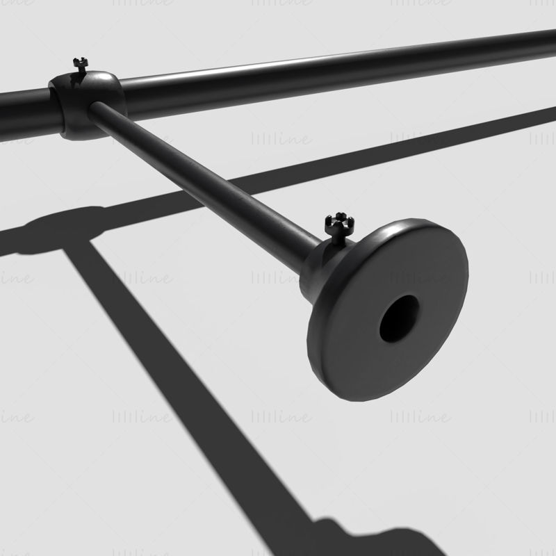 Curtain Rod 3D Model