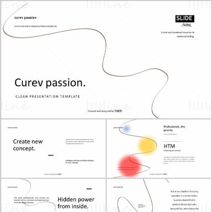 Curve PowerPoint Template