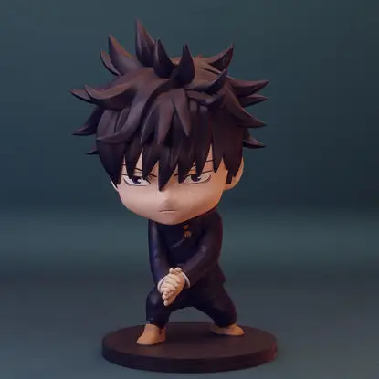 ناز Megumi Fushiguro - Jujutsu Kaisen 3D Printing Model STL