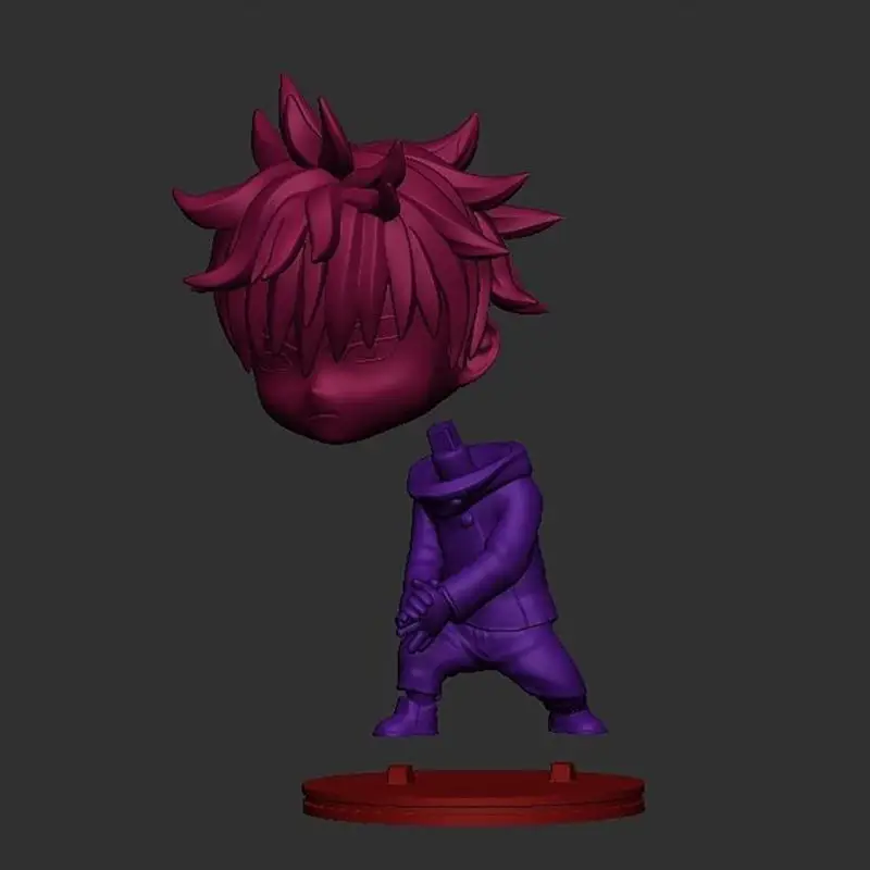 ناز Megumi Fushiguro - Jujutsu Kaisen 3D Printing Model STL