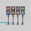 Cyberpunk Street Signs Double 3D Model