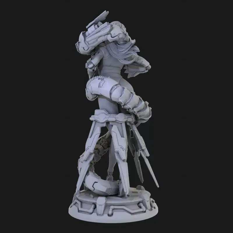 Cyborg Boa Hancock Cyberpunk Figures 3D Printing Model STL