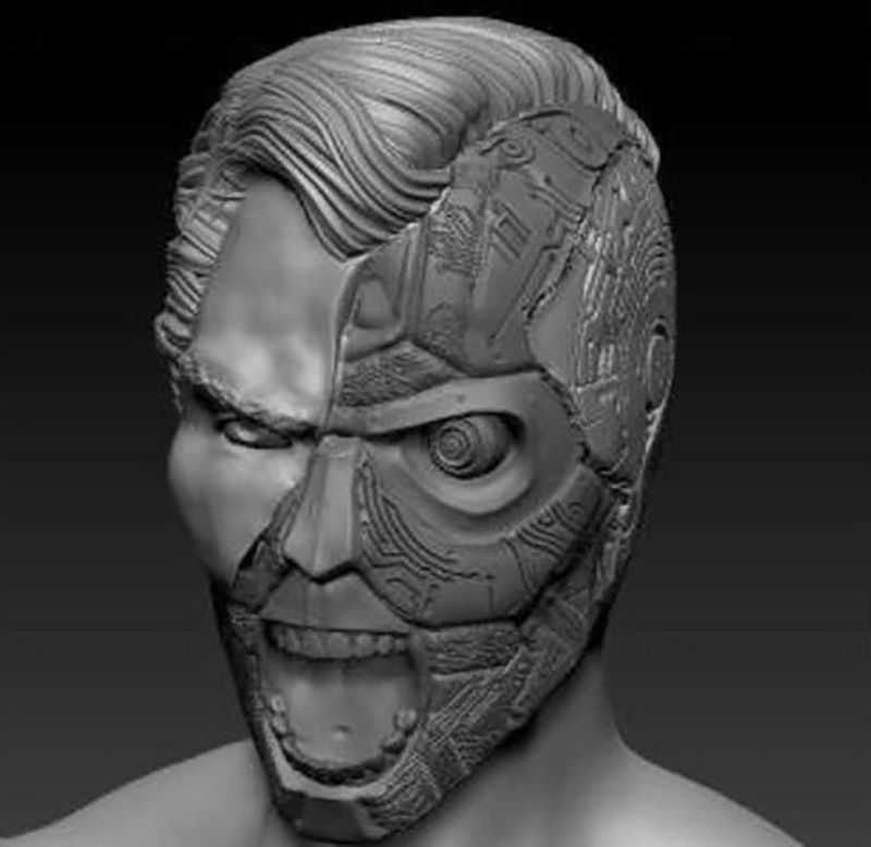 Cyborg Superman Modèle d'impression 3D STL