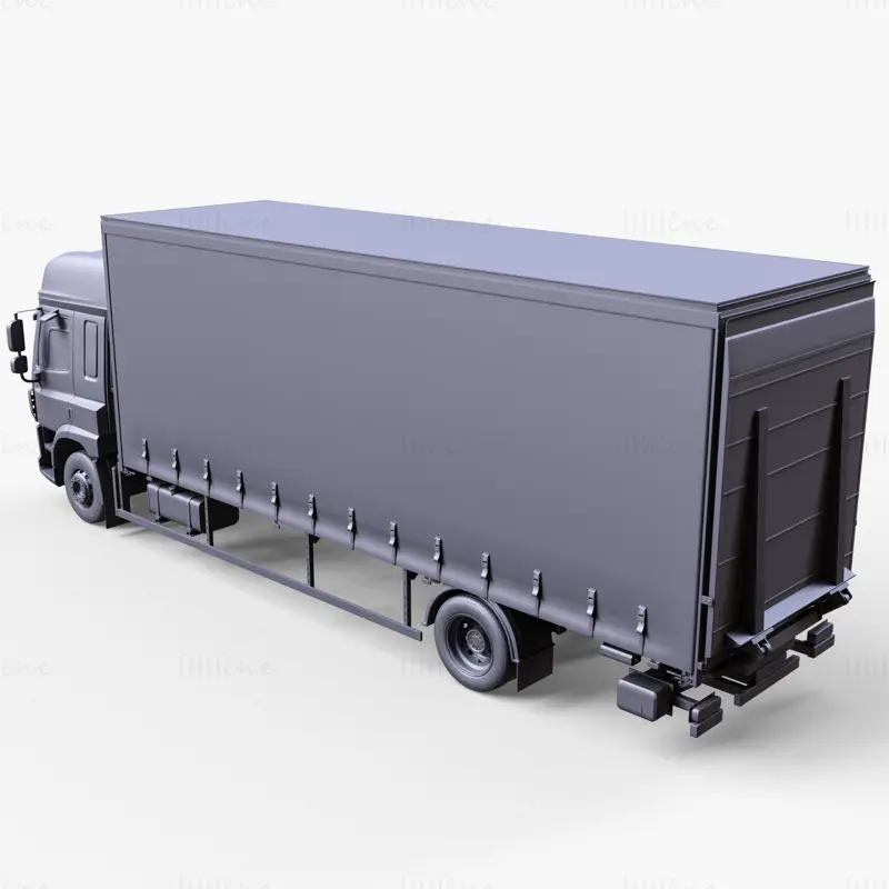 DAF CF BOX 2020 3D модел
