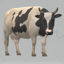 Dairy Cow 3D Model Ready to Print