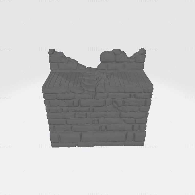 Poškozený model 3D tisku Outpost Scatter
