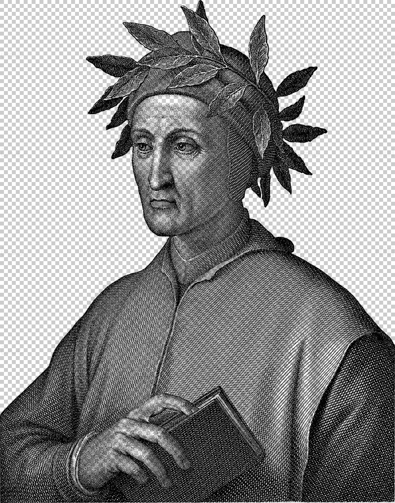 Dante Alighieri portrait png