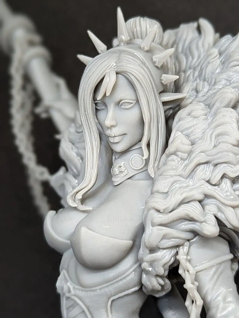 Dark Elf 3D Print Model