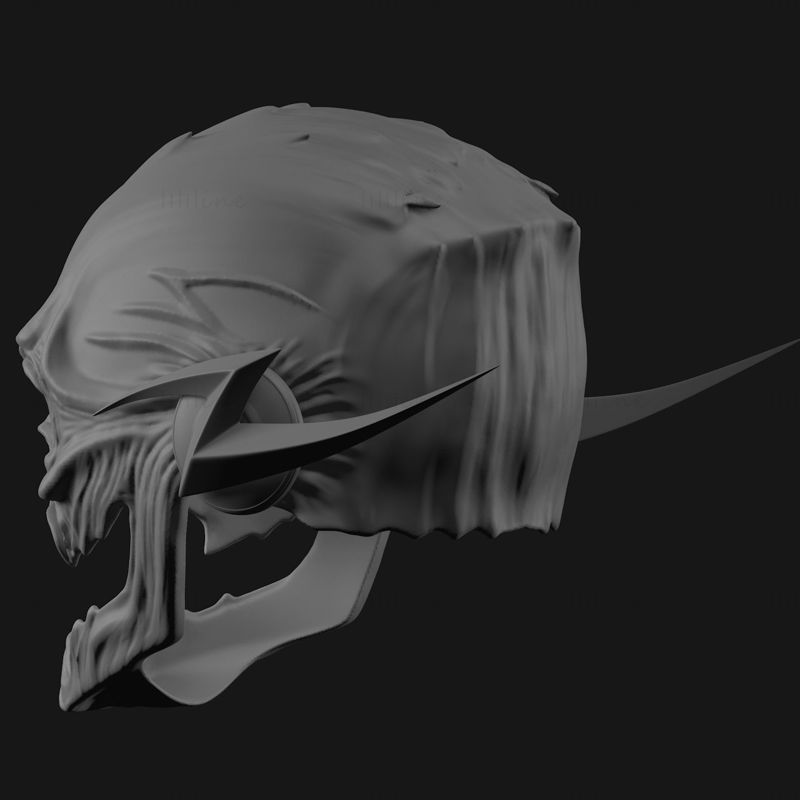 Dark flash helmet 3d printing model stl