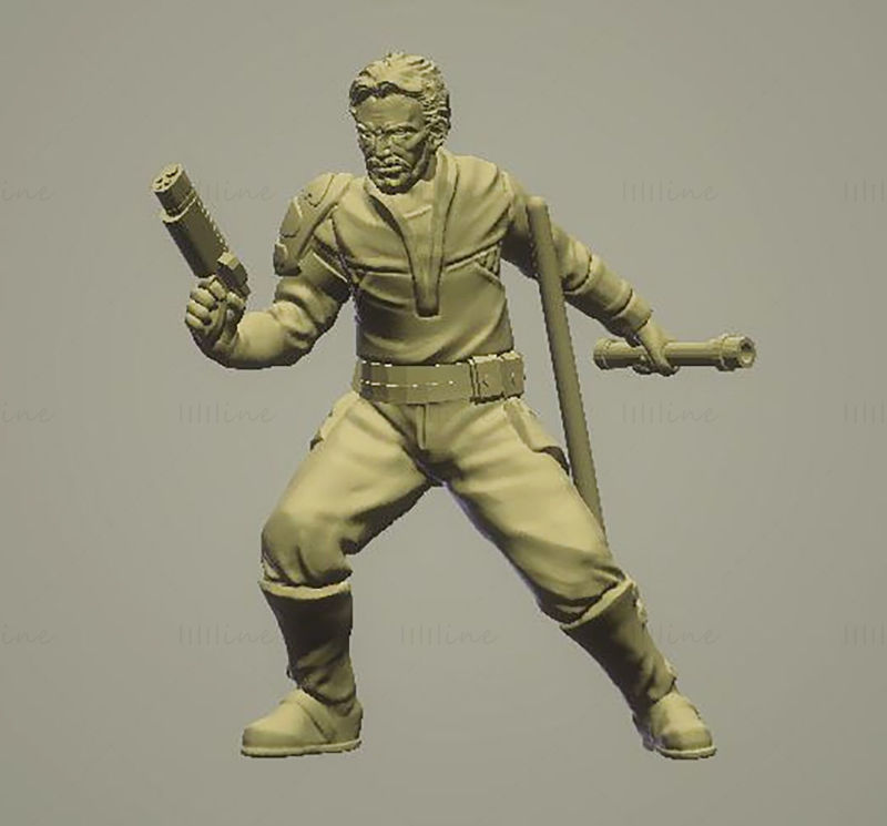 Dark Forces Hero Bundle 3D Printing Model STL