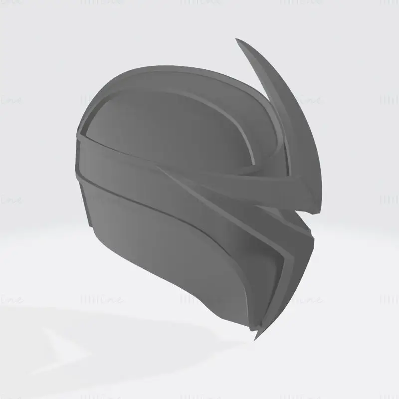 黑鹰头盔 3D 打印模型 STL