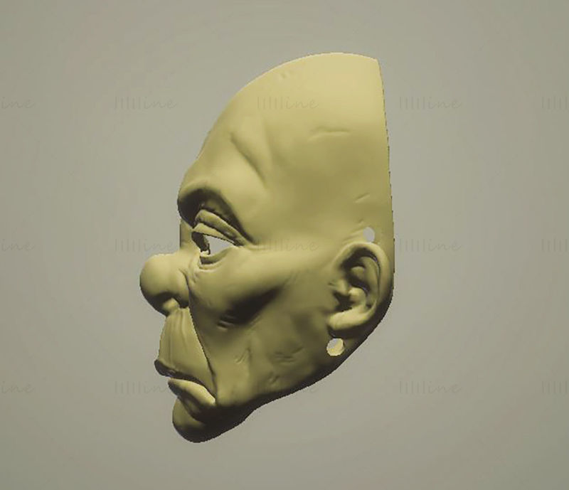 فارس الظلام قناع المهرج 3D Printing Model STL