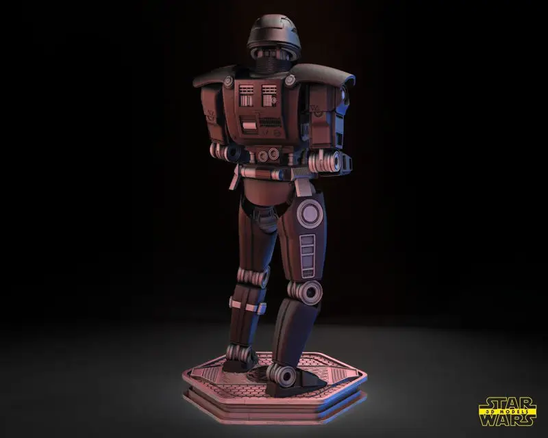 Dark Trooper - Star Wars 3D Baskı Modeli STL 33CM