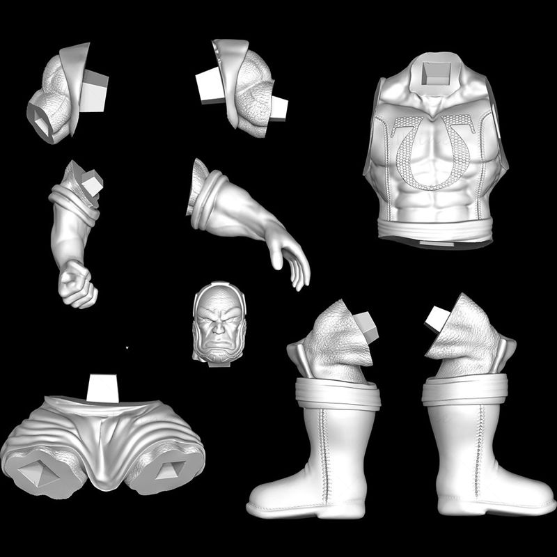 نموذج Darkseid on Throne 3D جاهز للطباعة STL