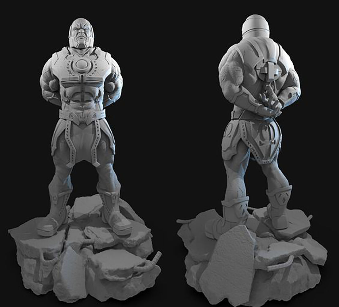 Darkseid Statues 3D Printing Model STL