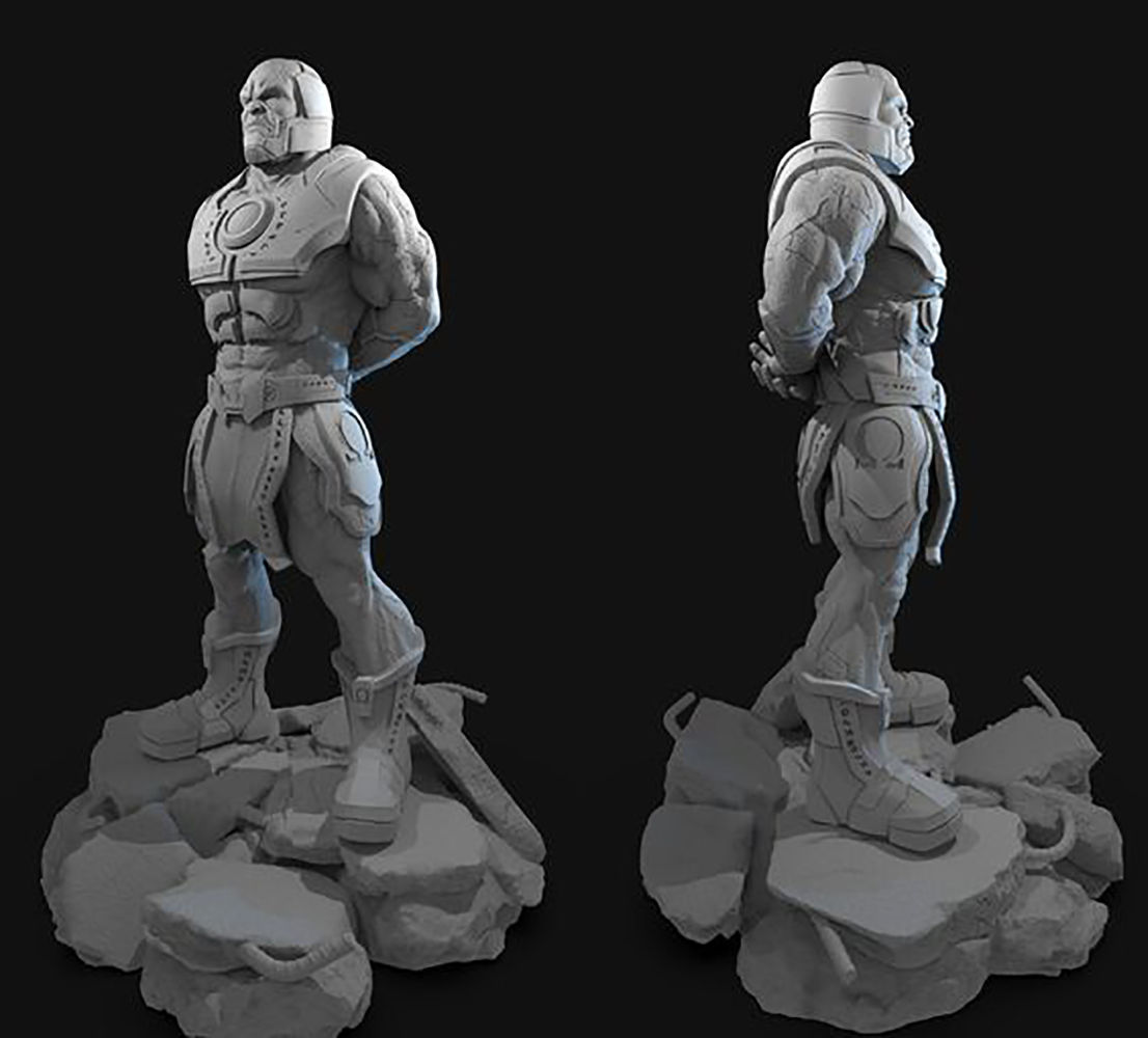 Darkseid Statues 3D Printing Model STL