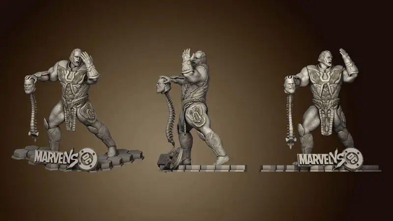 Darkseid vs Thanos 3D-Druckmodell STL