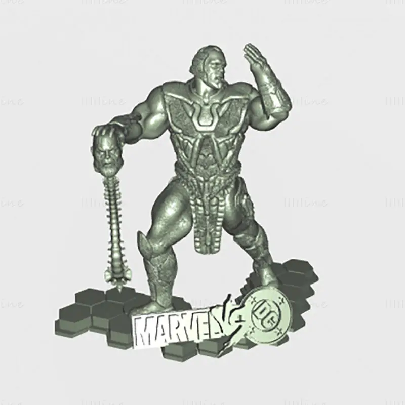Darkseid vs Thanos 3D Print Model STL