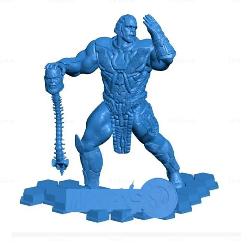 Darkseid versus Thanos 3D-printmodel STL