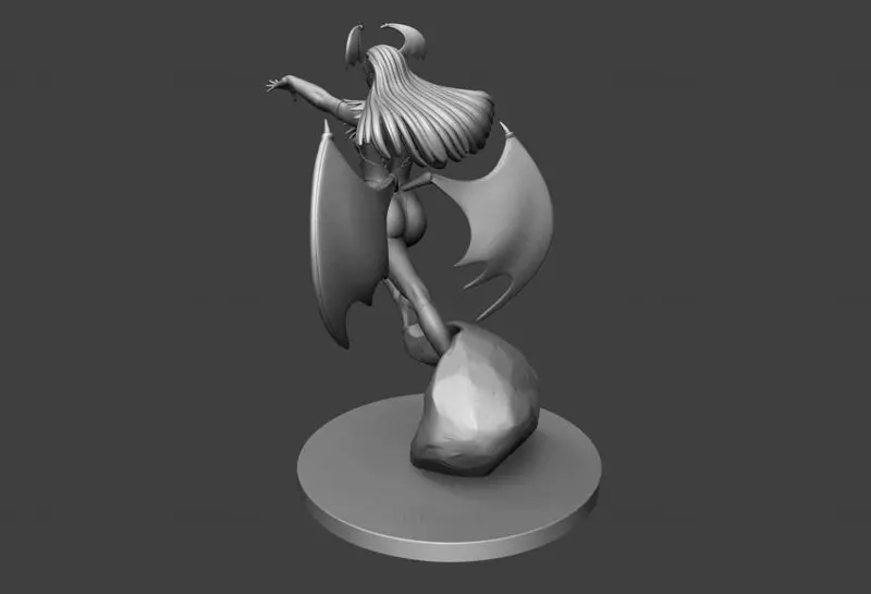 Darkstalkers Morrigan 3D Print Modelo STL