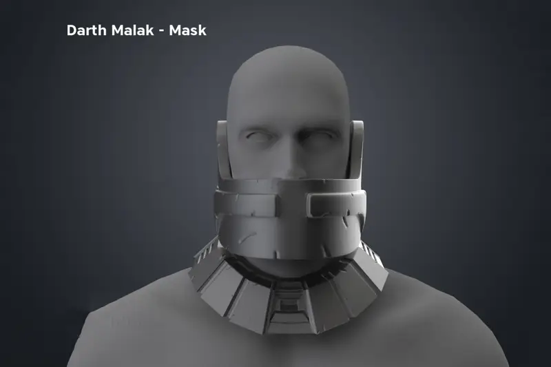 Darth Malak Armor 3D Print Model