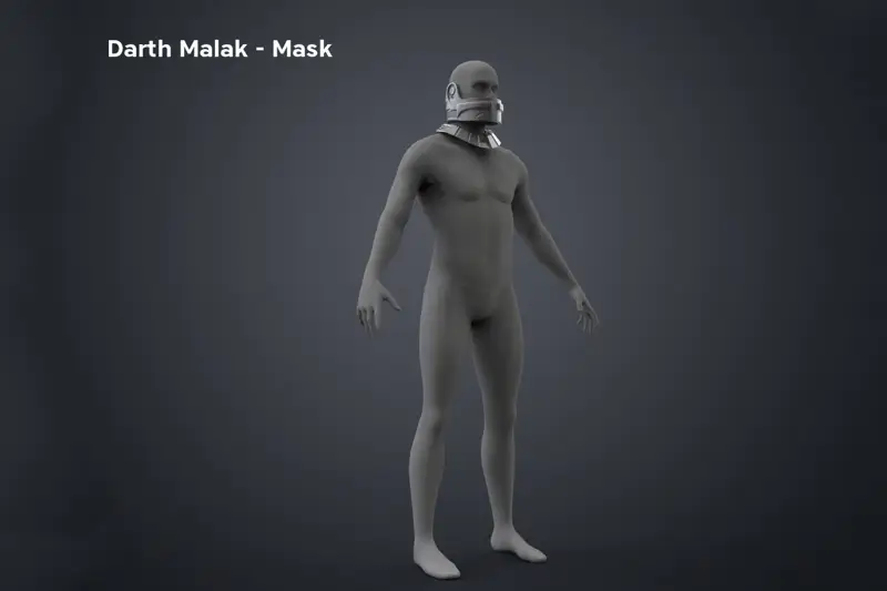 Darth Malak Armor 3D Print Model