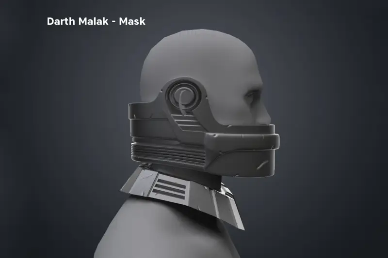 Darth Malak Armor 3D Print Model