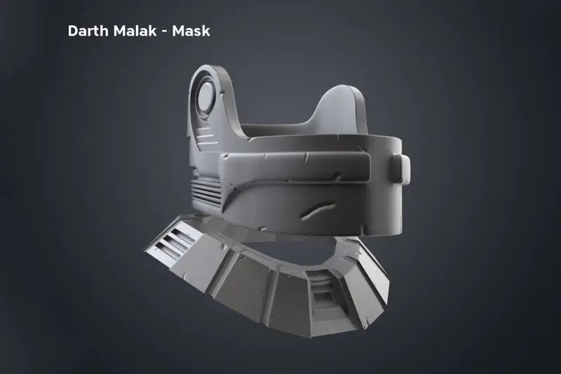 Darth Malak Armor 3D Print Model