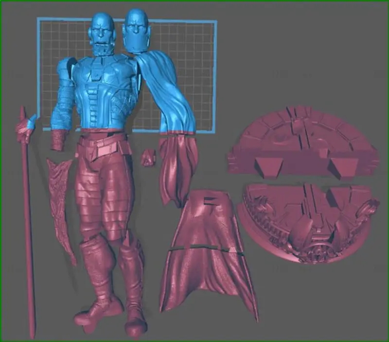 Darth Malak - Star Wars 3D-printmodel STL