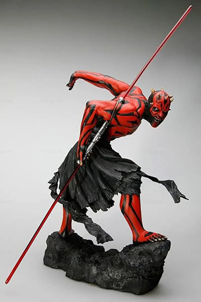 Darth Maul - Star Wars 3D Printing Model STL