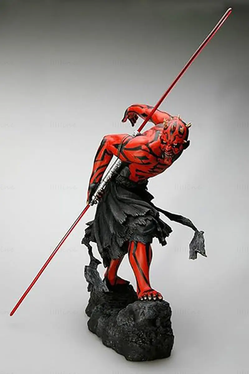 Darth Maul - Star Wars 3D Printing Model STL