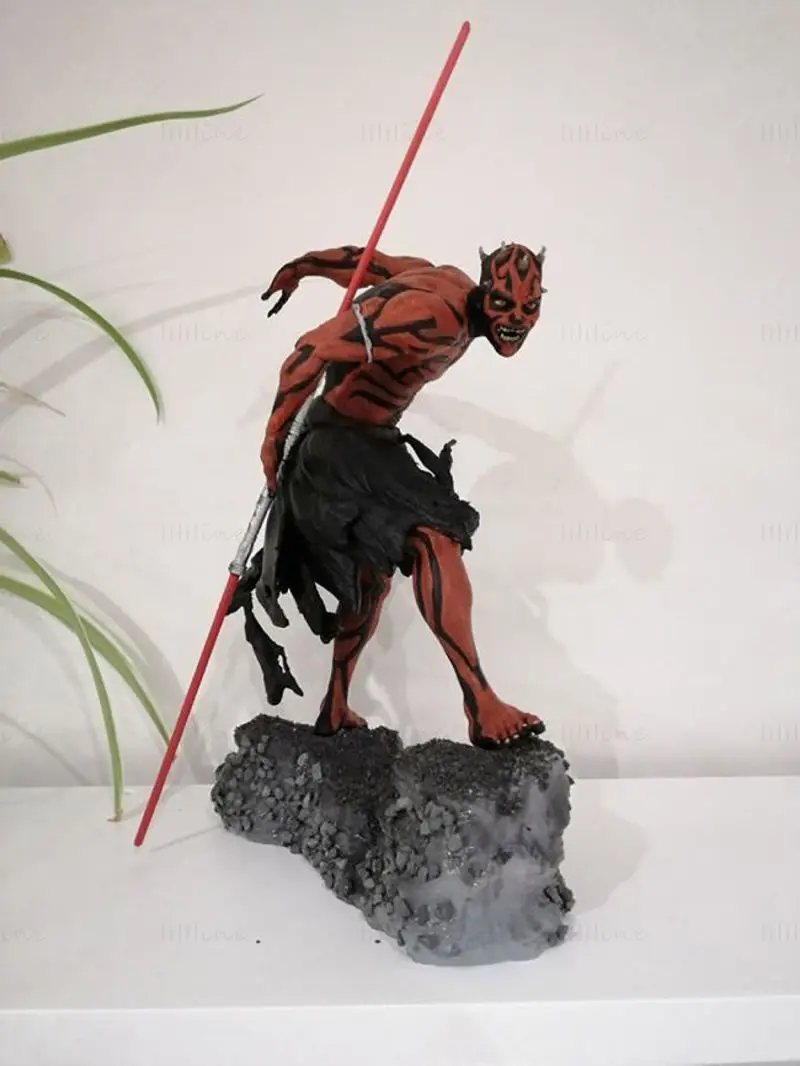 Darth Maul - Star Wars 3D Printing Model STL