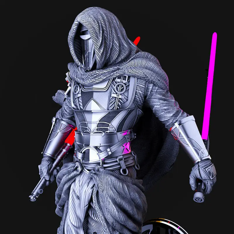 Darth Revan Sculpture Figuries 3D Print Model STL