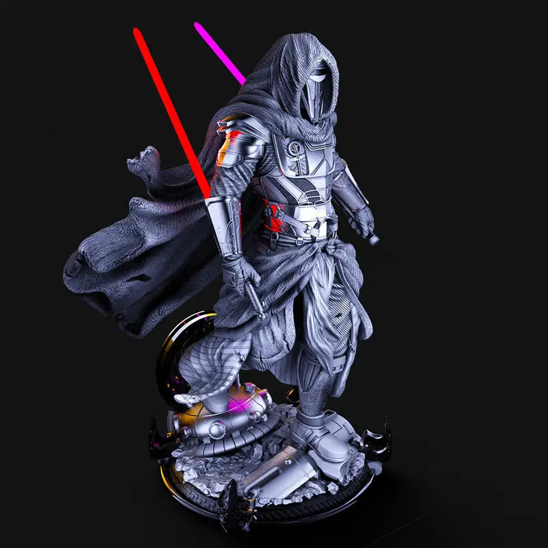 Darth Revan Sculpture Figuries 3D Print Model STL