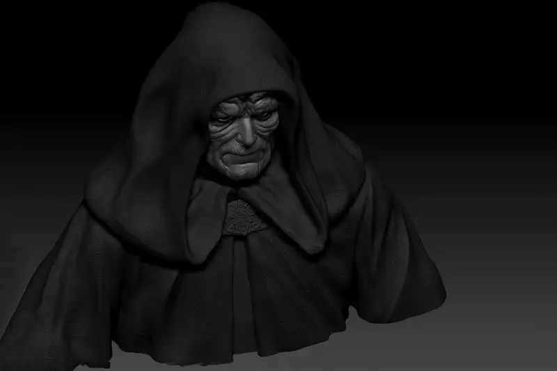 Figuras de Darth Sidious en formato 3D para imprimir en STL