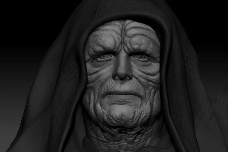 Figuras de Darth Sidious en formato 3D para imprimir en STL