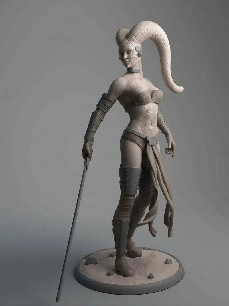 Darth Talon Figure 3D Printing Model STL