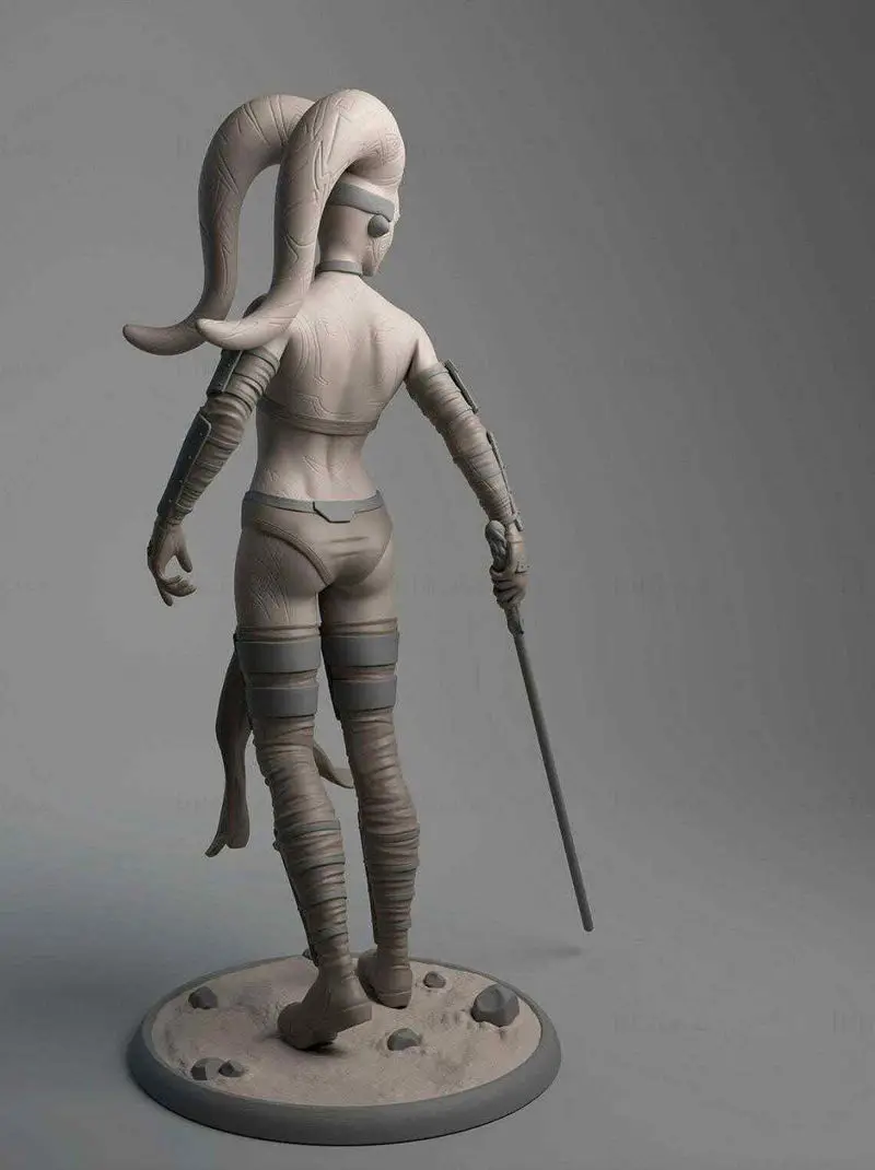 Darth Talon Figure 3D Printing Model STL